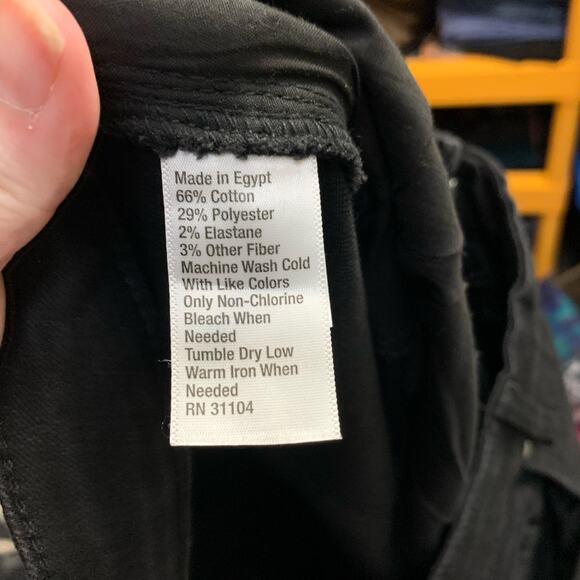 Crown & Ivy Curvy Black Women’s Skinny Jeans Plus Size 20WR - Picture 5 of 6